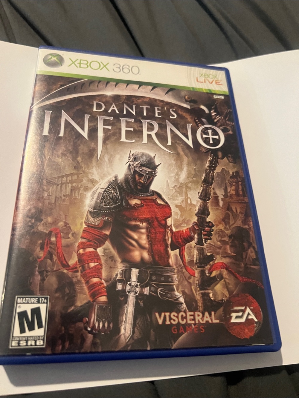 Dante's Inferno - Red and Black Game Case